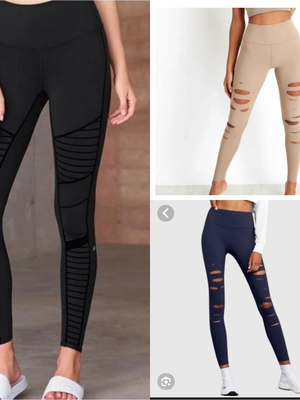 ALO bundle of 3 Yoga Leggings